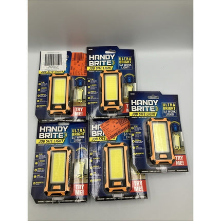 Handy Brite LED Job Site Light, 5 in Work Light lot of 5 - Long Island Liquidation