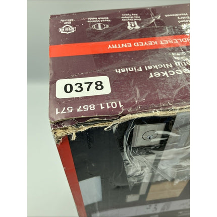 HDC Bleecker Satin Nickel Door Handleset with Ridgeway Interior Knob - Long Island Liquidation