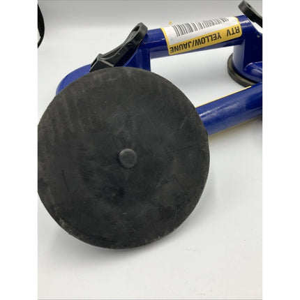 Heavy Duty Double Suction Cup Aluminum Blue 88lb 1001 517 316 PAIR - Long Island Liquidation