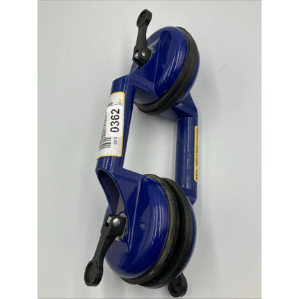 Heavy Duty Double Suction Cup Aluminum Blue 88lb 1001 517 316 PAIR - Long Island Liquidation