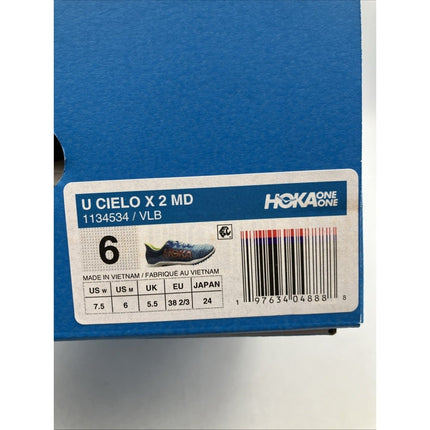 Hoka One One Unisex Cielo X 2 MD Running Sneaker Shoes, Men’s 6 / Women’s 8 US - Long Island Liquidation