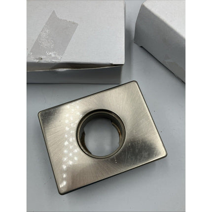 Home Decorators Bleecker Satin Nickel Door Handleset with Ridgeway Interior Knob - Long Island Liquidation