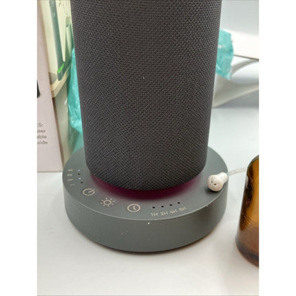 Homedics SereneScent Mini Fabric Rechargeable Waterless Diffuser, Charcoal - Long Island Liquidation