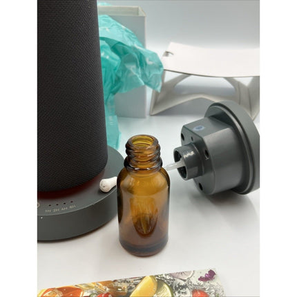 Homedics SereneScent Mini Fabric Rechargeable Waterless Diffuser, Charcoal - Long Island Liquidation
