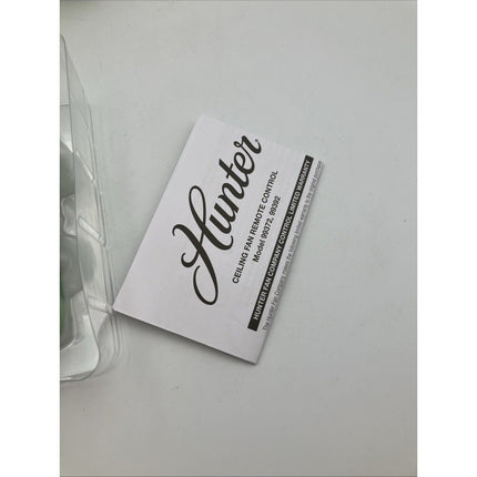 Hunter Universal 3 Speed Damp Rated Ceiling Fan Handheld Remote Control White - Long Island Liquidation