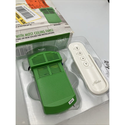 Hunter Universal 3 Speed Damp Rated Ceiling Fan Handheld Remote Control White - Long Island Liquidation