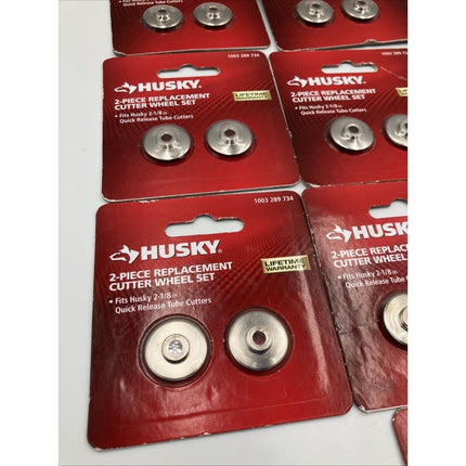 Husky 2 - piece pipe cutter wheel set 1003 289 734 Fits 2 - 1/8" 1000 289 734 LOT - Long Island Liquidation