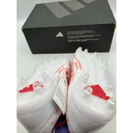 [ID1469] GRADE SCHOOL ADIDAS ADIZERO ELECTRIC. 2 FOOTBALL CLEATS size 5 - Long Island Liquidation
