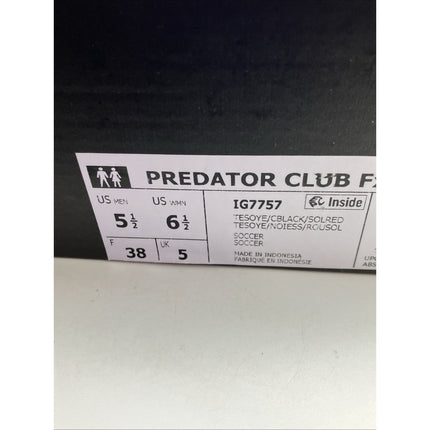 [IG7757] MENS ADIDAS PREDATOR CLUB FG 5.5 men's 6.5 women's - Long Island Liquidation