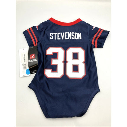 Infant NFL Jersey Creeper Romper New England Patriots R. Stevenson NWT 3M - 6M - Long Island Liquidation