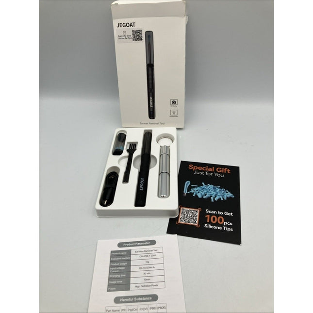 JEGOAT EAR WAX REMOVAL TOOL CAMERA - Long Island Liquidation