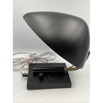 Kichler Rico Plug - in Wall Sconce, Swing Arm, Matte Blk & Brass Light - MCM Style - Long Island Liquidation