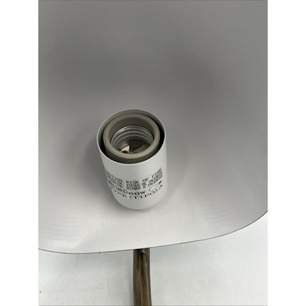 Kichler Rico Plug - in Wall Sconce, Swing Arm, Matte Blk & Brass Light - MCM Style - Long Island Liquidation