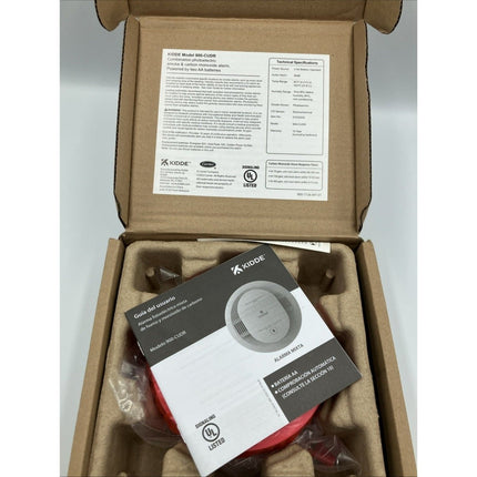 Kidde 900 - CUDR Smoke & Carbon Monoxide Detector AA Battery - Powered LED Indicator - Long Island Liquidation