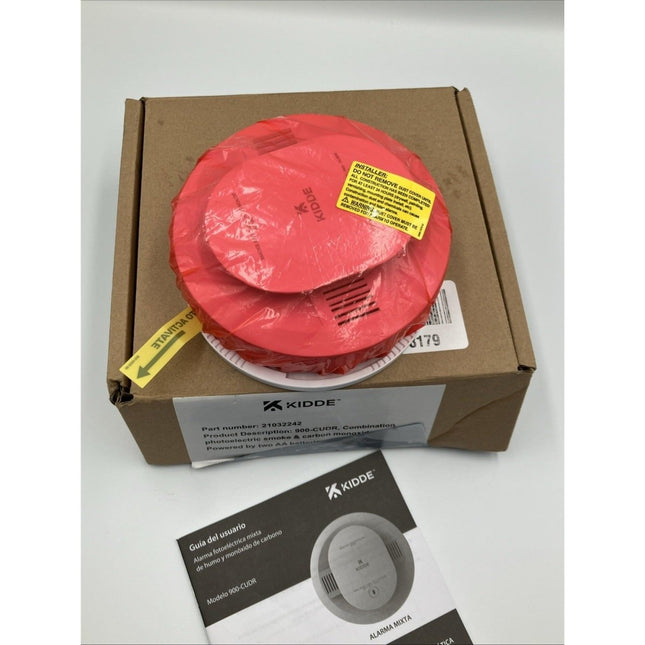 Kidde 900 - CUDR Smoke & Carbon Monoxide Detector AA Battery - Powered LED Indicator - Long Island Liquidation