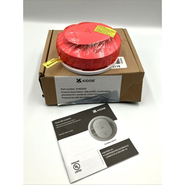 Kidde 900 - CUDR Smoke & Carbon Monoxide Detector AA Battery - Powered LED Indicator - Long Island Liquidation