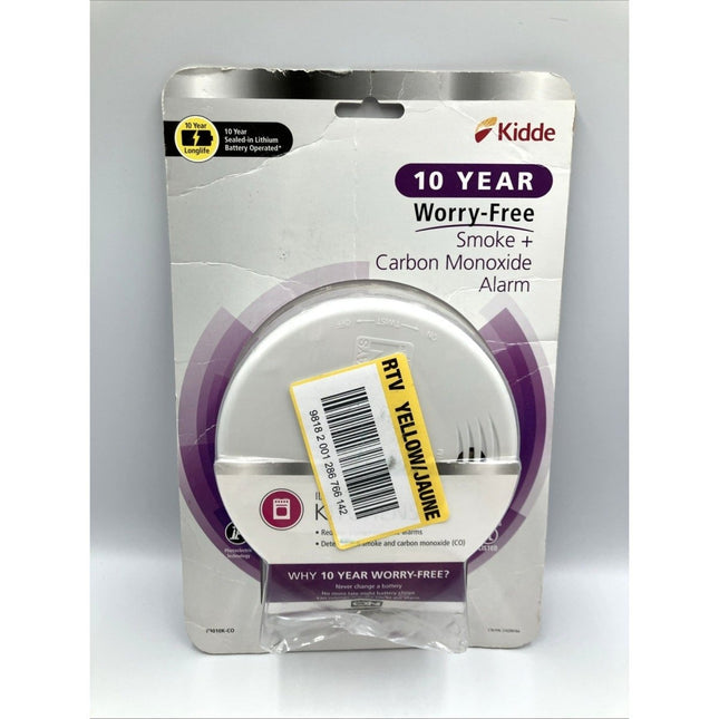 Kidde P3010K - CO Worry - Free Kitchen Photoelectric Smoke and Carbon Monoxide Alarm - Long Island Liquidation