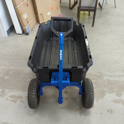 Kobalt 7.0 - cu ft Poly Yard Cart - Long Island Liquidation