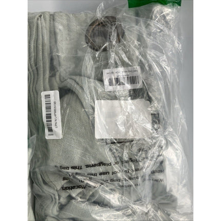 LAMIT Linen Sheer Curtains 95 inch for Living Room, Sage Green SET OF 3 - Long Island Liquidation