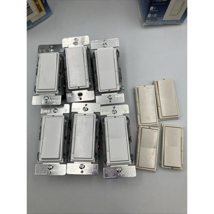 LEVITON DSL06 - 1TW DECORA ROCKER DIMMER WITH SLIDE BAR (IN WHITE) - Long Island Liquidation