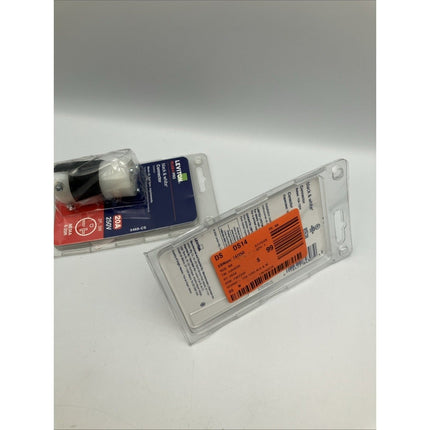 Leviton Straight Blade Connector Black And White 20 Amp 250 Volt 5469 - CS 15 A - Long Island Liquidation