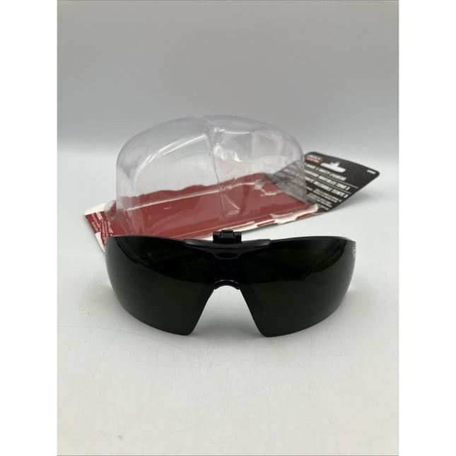 Lincoln Electric Black Safety Glasses with IR5 Flip Lens. - Long Island Liquidation