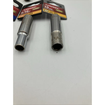 Lot of 11 Socket Sockets Husky Tools - Long Island Liquidation