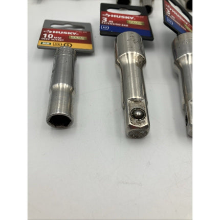 Lot of 11 Socket Sockets Husky Tools - Long Island Liquidation