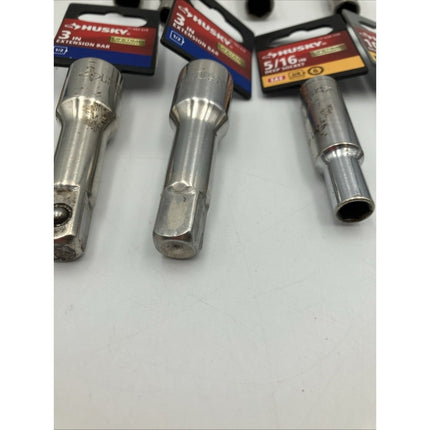Lot of 11 Socket Sockets Husky Tools - Long Island Liquidation