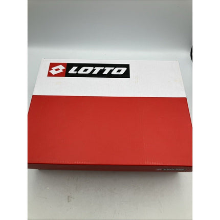 Lotto Maestro 100 IV FG Mens Soccer Cleats All White Navy Vivid Fuchsia 9 NEW - Long Island Liquidation