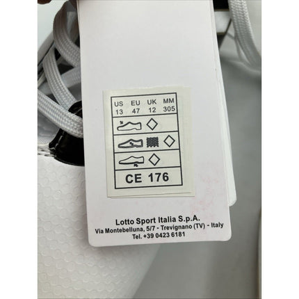 Lotto MAESTRO 300 IV FG Soccer Cleats Mens 13 White 220569 - 8KQ READ - Long Island Liquidation