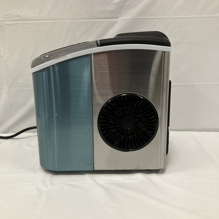 Magic Chef 27 lbs. Bullet Ice Countertop Ice Maker in Stainless Steel - Long Island Liquidation