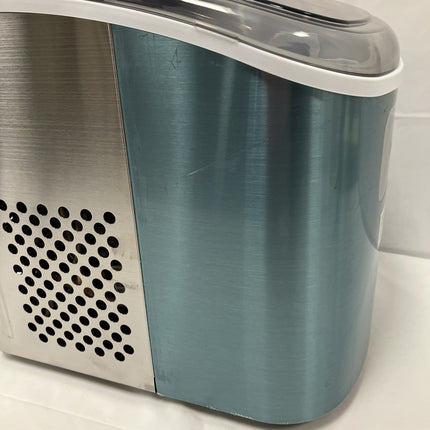 Magic Chef 27 lbs. Bullet Ice Countertop Ice Maker in Stainless Steel - Long Island Liquidation