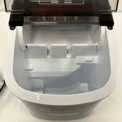 Magic Chef 27 lbs. Bullet Ice Countertop Ice Maker in Stainless Steel - Long Island Liquidation