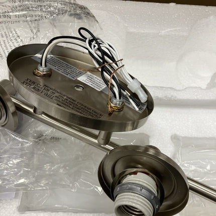 Maxim 9054 Cylinder 29" 4 - Light Satin Nickel Bath Vanity Light - Long Island Liquidation