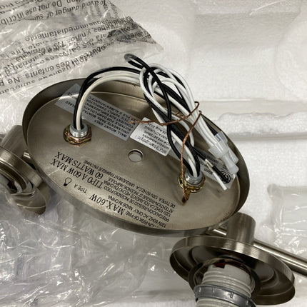 Maxim 9054 Cylinder 29" 4 - Light Satin Nickel Bath Vanity Light - Long Island Liquidation