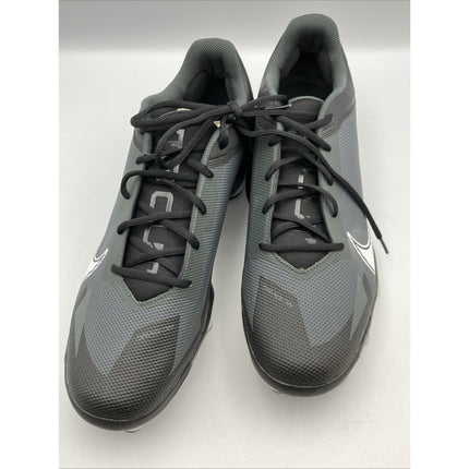 Men’s Sz 14 New Nike Force Trout 8 Pro Molded Baseball Cleats CZ5914 - 011 Blk/Gry - Long Island Liquidation