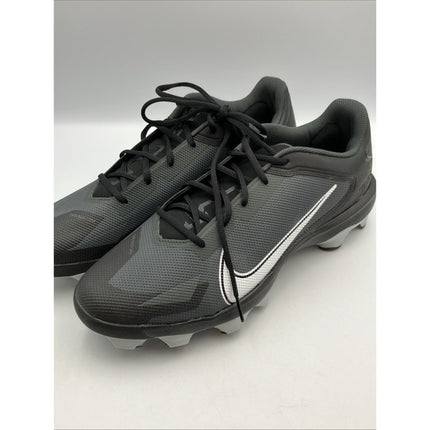 Men’s Sz 14 New Nike Force Trout 8 Pro Molded Baseball Cleats CZ5914 - 011 Blk/Gry - Long Island Liquidation