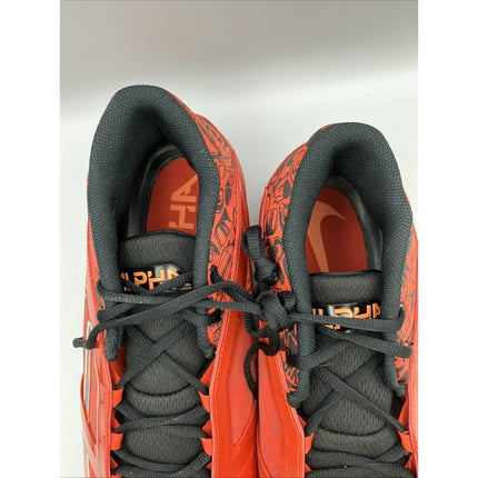 Mens Sz 16 Nike Alpha Menace 4 Pro NRG Picante Red Black Football FQ3984 600 - Long Island Liquidation