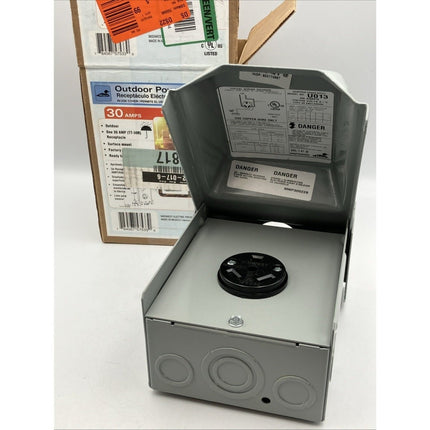 Midwest Electric Products 30 Amp Temporary RV Load Center Power Outlet NIB - Long Island Liquidation