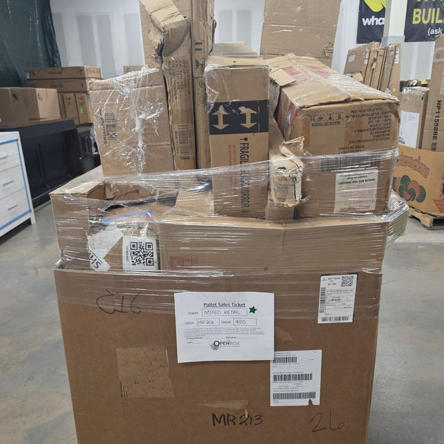 Mixed Retail Pallet MR213 - Long Island Liquidation