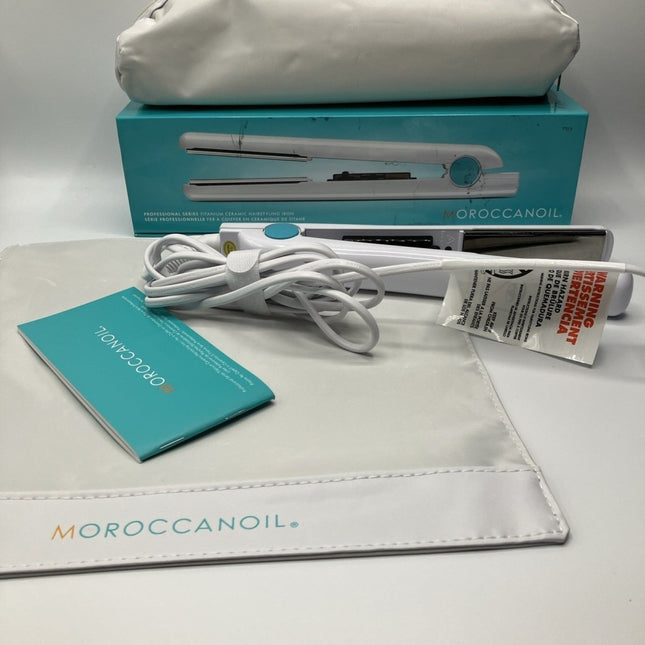 Moroccanoil Professional Series Titanium Ceramic Hairstyling Flat Iron - Long Island Liquidation