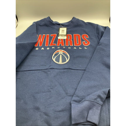 NBA Apparel Washington Wizards Sweatshirt Classic Soft Fleece Adult Men S New - Long Island Liquidation
