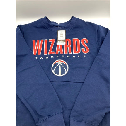 NBA Apparel Washington Wizards Sweatshirt Classic Soft Fleece Adult Men S New - Long Island Liquidation
