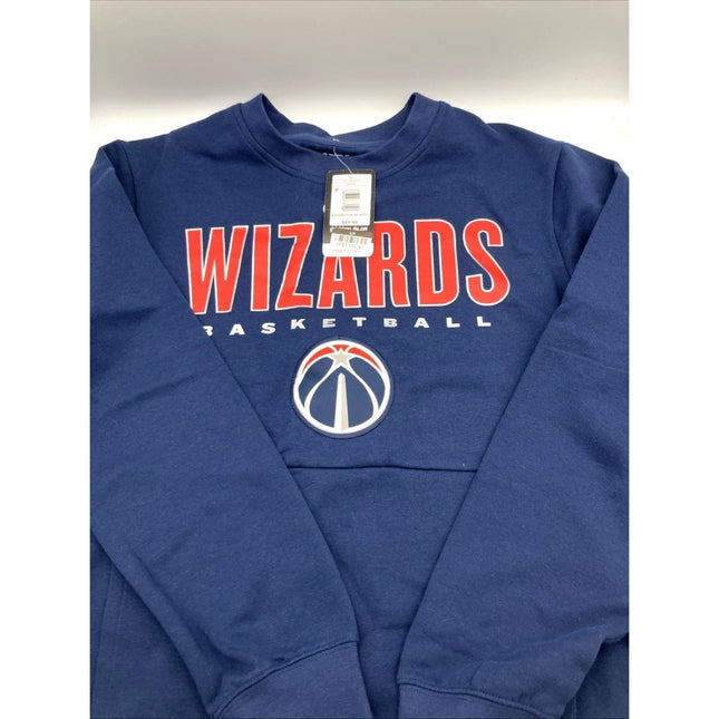 NBA Apparel Washington Wizards Sweatshirt Classic Soft Fleece Adult Men S New - Long Island Liquidation