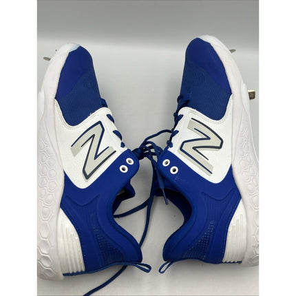 New Balance L3000TB6 Fresh Foam X 3000 V6 Metal Baseball Cleats Blue White US 15 - Long Island Liquidation