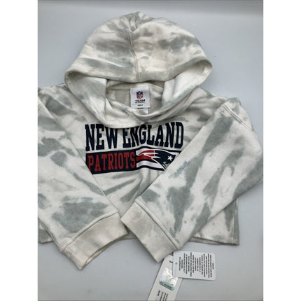 New England Patriots: Hoodie, Size Girls XS, Color (Tie - Dye) Gray, NWT - Long Island Liquidation