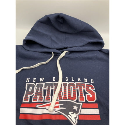 New England Patriots Hoodie Sweatshirt NFL Pullover size Juniors Large (L 11/13) - Long Island Liquidation