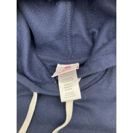 New England Patriots Hoodie Women’s Medium 7/9 Blue NFL Pullover Sweatshirt NWT - Long Island Liquidation