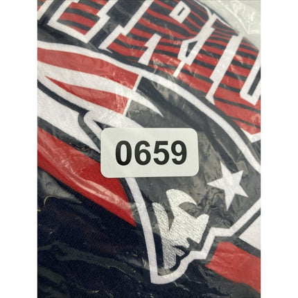 New England Patriots Hoodie Women’s Medium 7/9 Blue NFL Pullover Sweatshirt NWT - Long Island Liquidation